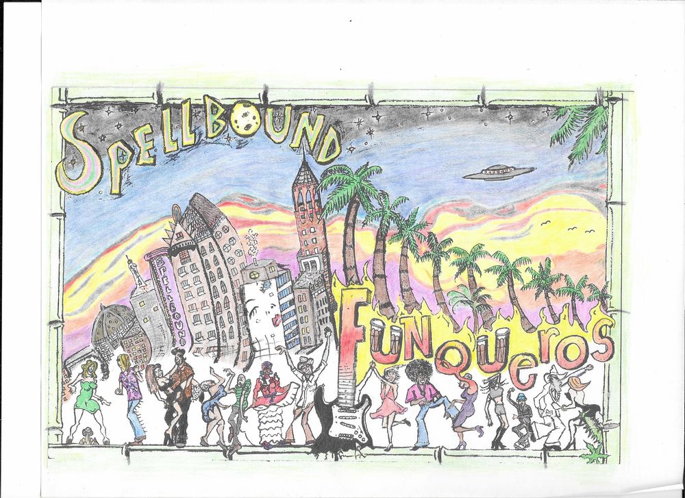 Original Artwork For Spellbound's 1999 Funqueros Album