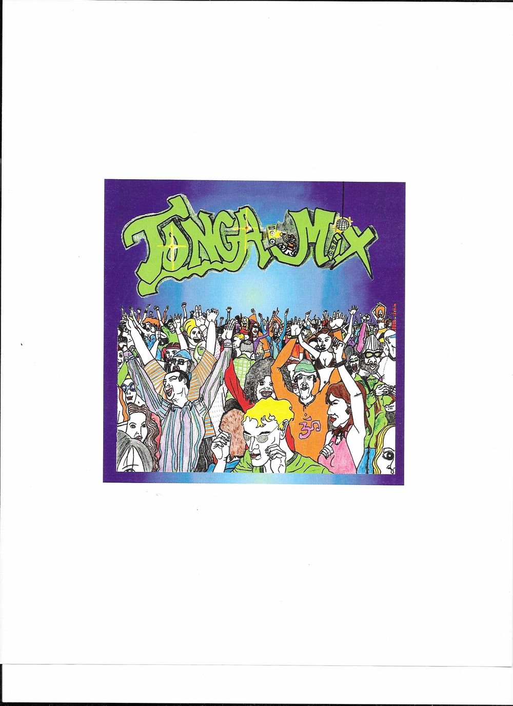 Completed Tonga Mix Album Cover