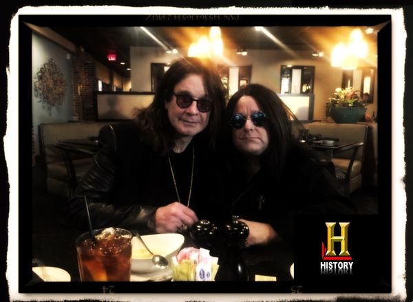 Little Ozzy and Ozzy meet and join for History
Channel Episode