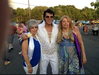 Me with my old and dear friend Maryanne on my left and her boss Fernanda on my right . June 29th 2013 old bridge NJ