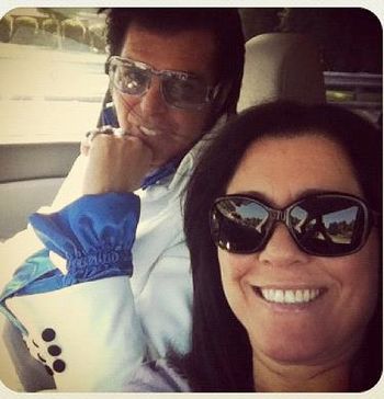 Me and my Cilla on our way to the OPRY MILLS MALL in Nashville for a performance and meet n greet aug 7th 2012