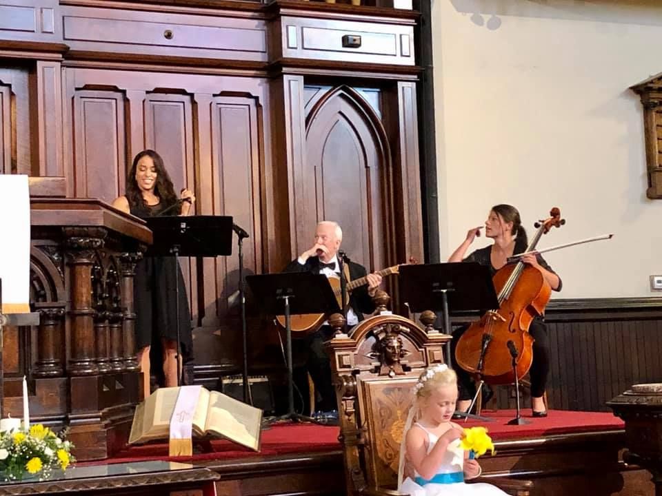 Reuniting with Dr. Gillingham and Katja at a very special wedding!