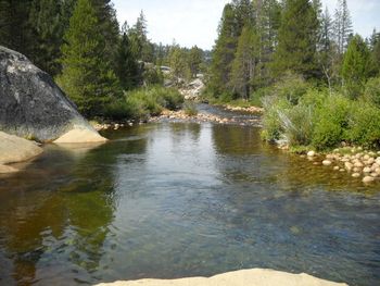 My Favorite Swimming Hole on the planet. San Joaquin River at 6,500 feet elevation Mono Hot Springs, CA