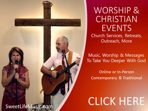 TRADITIONAL & CONTEMPORARY
Worship Services, Christian Concerts, Speaking Engagements, Or A Blend Of All Three.