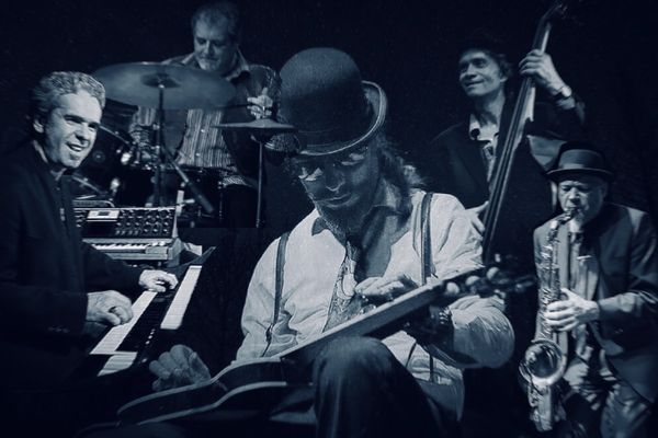 Brandon Isaak & his Saints of Swing
"these guys swing so hard, thew go around the bar".
- Buddy Green