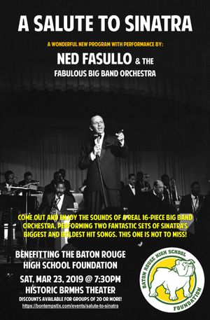 Salute to Sinatra with Ned Fasullo & The Fabulous Big Band Orchestra