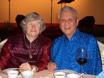 That's my Mum & Dad. They were married in 1961. I think the photo pretty much sums it all up. <center><FORM METHOD="link" ACTION="http://www.hariibandhu.com/photos.html"><INPUT TYPE="su