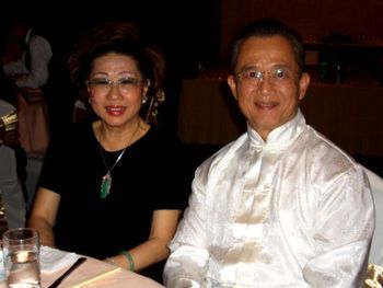 The old family doctor & his wife. When we were kids he was there for flu, fevers, broken bones, diaorrhea, mumps, measles chicken pox and I still remember the size of that bloody big needle. I mean a