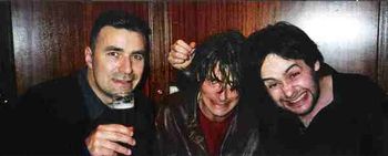 Simon has a drink with Anthony Reynolds ( Jacques) and Friend who told me he was Emmerdale (Farm) legend Alan Turners son