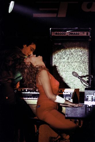 The Fast Lane in Asbury Park, 1980, with Charles Giordano. Photo Courtesy of Joe Streno.