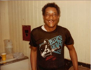 Besides being the world's greatest blues guitarist, Uncle Hubert Sumlin is also a dedicated follower of fashion. See?
