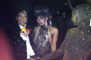 Jerico DeAngelo shows off his PILL award to ALIEN NATION.. who were also the nights big Winners in another catagory. ! Jan 24, 2010