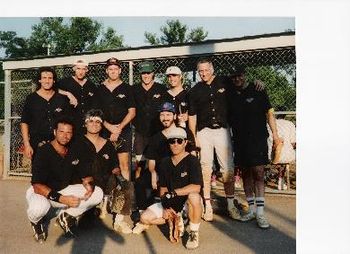 Songwriters and publishers <a href=http://eddiemugavero.com/music-58.html>softball</a> team. There was alot of talent on this team. Unfortunately, the talent was musical. Recognize anyon