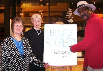 Life Force Arts Center's Blues Alchemy Night with Bonni, Joan Forest Mage and blues saxman Abb Locke