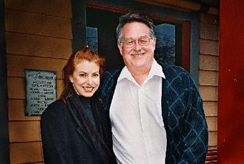 Bethany meets for a little business and lunch with music publisher Ron Abear on a trip to Nashville,TN.