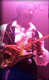 Riki Hendrix (www.rikihendrix.com) - Cousin of legendary Jimi Hendrix
