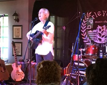 Mel was one of many musicians selected to perform recently at The Barleycorn Music Club's Benefit Show in Cape Town in March 2108.
