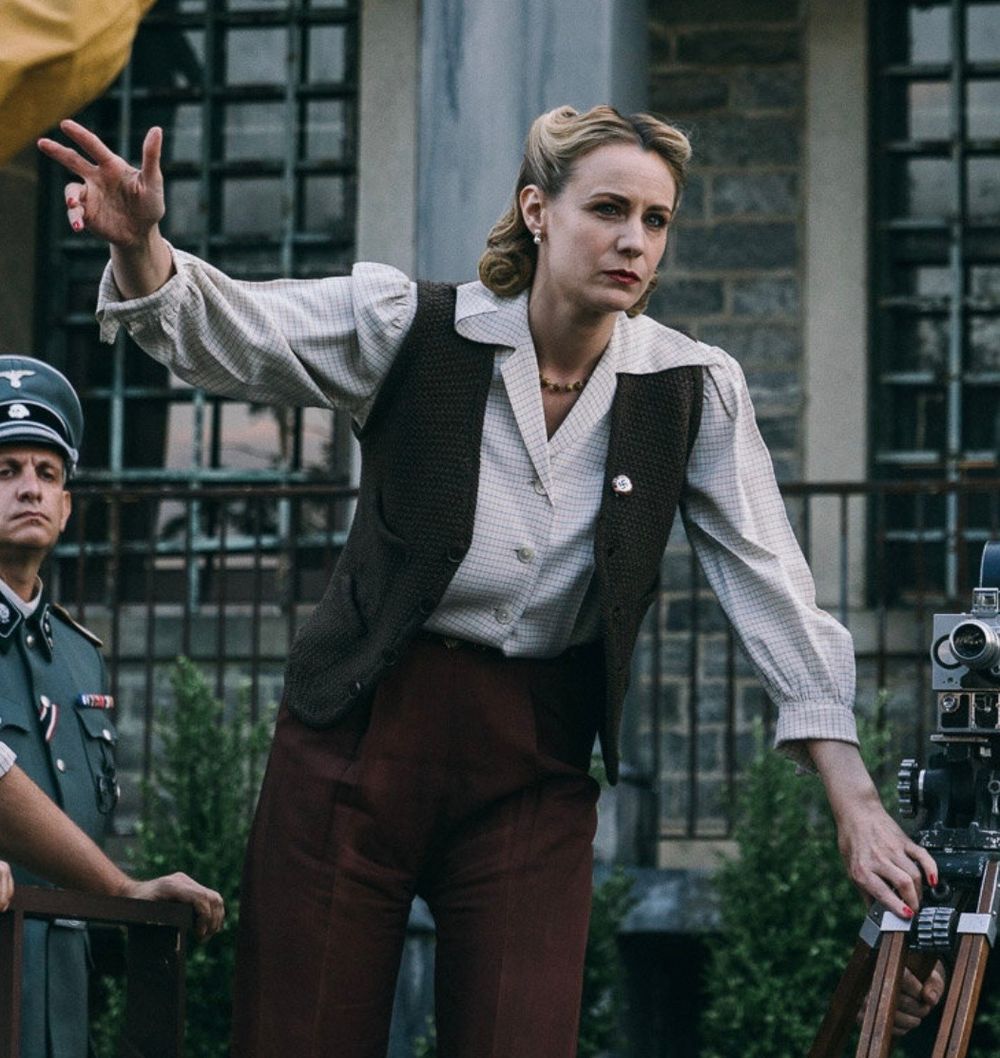 Joy Bridenbaker as Young Tilda Sauer in "Hunters"; Amazon Prime Video.