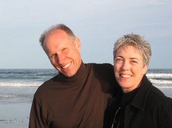 Alex and photographer/designer Monique Meadows during the Maine photo shoot for "Red Skies At Night".