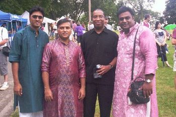 Felix & "Prasanna's Superstar Percussionists/Vocalists/Composers"-Amrit Khanjira and Dr. 'Ghatham' S.Karthick from INDIA