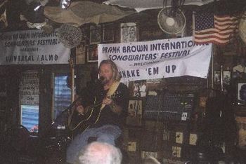 One of the most fun highlights of the year was the Florabama Frank Brown Songwriters festival. Karen and Don hope to go back again this year.
