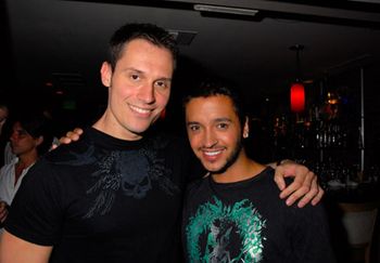 Keith Collins & Jai Rodriguez at SiTV's "Styleyes Miami" premiere in Los Angeles, CA (photo credit Barry King wireimage.com)