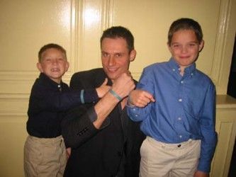 Reece, Keith Collins, & "William" (HBO's documentary I have Tourette's but Tourette's Doesn't Have Me) the Tourette Syndrome Champion of Children Awards Dinner at the Beverly Wilshire Hotel in LA