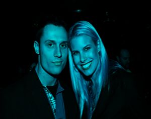 Keith Collins & Beth Ostrosky at E! Entertainment premiere party for Relationship Rehab at Marquee (photo Derek Storm FilmMagic.com)