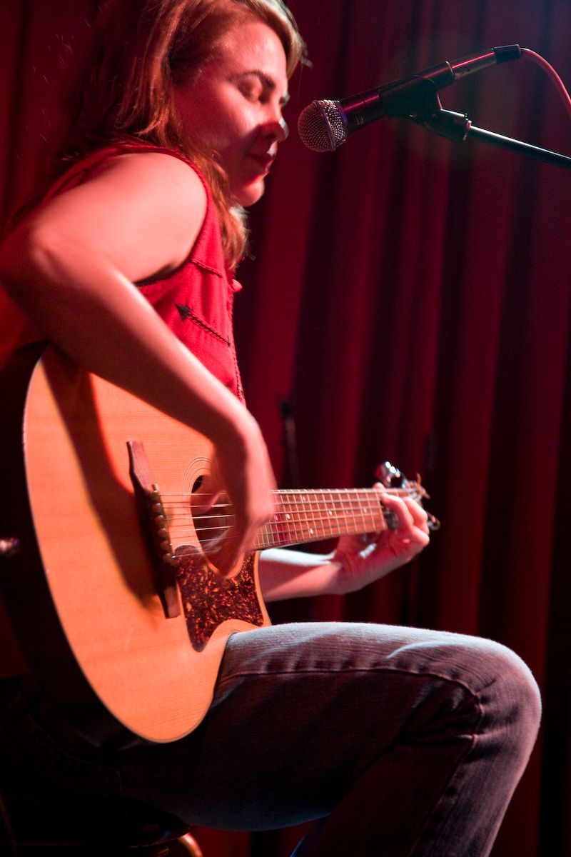 Glenna Bell at the Cactus Cafe, University of Texas in Austin