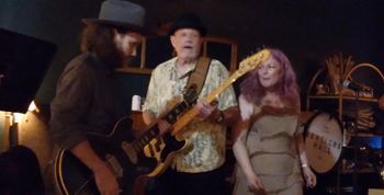 Revelers Hall June 19, 2021 w Reo Casey, George Geurin, Andrew Garfias (Bubba not pictured) pic by Blue Lisa