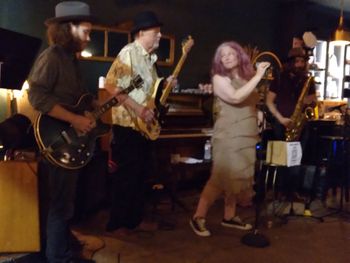 Revelers Hall June 19, 2021 w Reo Casey, George Geurin, Andrew Garfias (Bubba not pictured) pic by Blue Lisa