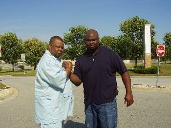 Manuel Somerville-Bell Singers' Bass Player & Larry Seay-Drummer for Spiritual Excitement in Racine WI