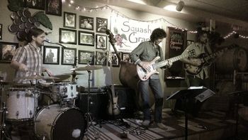 Adam Clark (drums) Randy Tico (bass) Hans Ottsen (guitar) - Photo by Kristina Schlah, KLASwork Photography / Cinematography / Editing