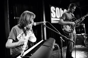 Rachel Flowers (flute/keyboard) Hans Ottsen (guitar) - Photo by Kristina Schlah, KLASwork Photography / Cinematography / Editing