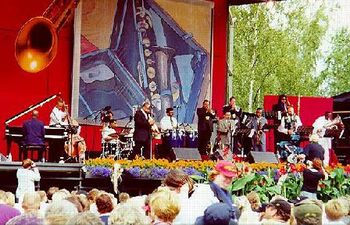 RV w/Nicholas Payton's Armstrong Centennial Project @ The Pori (Finland)Festival 2000- Photo Courtesy Paul Stephens
