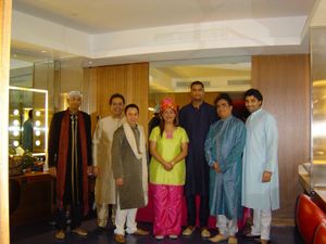 Bollywood Pandits at BBC green room