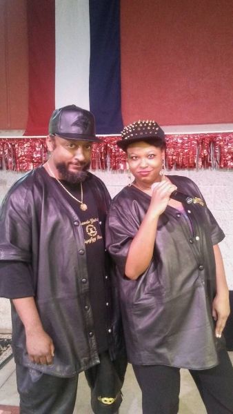 GRANDE GATO aka J.O.T. & MS. CRYSTAL aka BONITA SENORITA at their 2015 LJVM COLISEUM live MUSIC PERFORMANCE!!!!