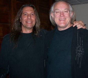 Charlie DeChant stopped in for dinner before his performance with Hall and Oates at the Westhampton Theatre. We squeezed in a flute and guitar jam session upstairs before the show. Charlie's sax solos
