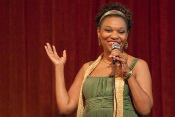 Edye Evans Hyde with "The Terry Lower Jazz Allstars" at the Franke Center For The Arts 5-30-09--photo courtesy of Mark Casebeer