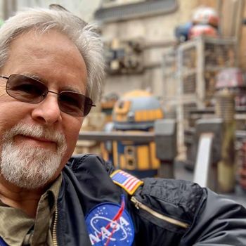 These were the droids PCD was looking for. Galaxy's Edge is one of Pauls favorite places. Photo: Andach Mischela