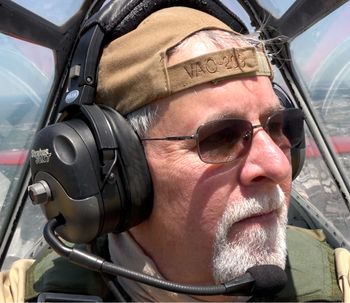 A vintage SNJ advanced trainer aircraft gave PCD a fantastic view of Houston during the 2020 "Fight to the Finish Flyover." Several WWII era aircraft flew in the Lone Star Flight Museum's salute to the 75th anniversary of VE Day.