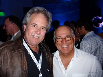 PCD and singer/songwriter Jimmy Buffet chat at the California Academy of Sciences during an event marking the launch of Ocean in Google Earth. Paul was one of the original three filmmakers selected to create content for the platform. Photo: Drew Alston