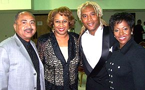 Pageant judges - Dr Darnell Coles (MATC), Dr Joan Prince(UWM-Milwaukee), Chazz Dixon(VP-Da'Soul Recordings),Vivian King (Roundy's/form WTMJ news anchor)