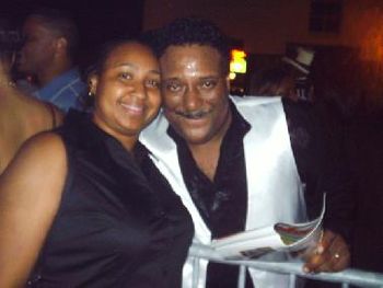 Ron Banks was kind enough to pose with my sweetheart and she later noted how kind all the members of the Dramatics were. Ooh that Detroit flavor... Truly one of the blueprints we follow at Da' Soul!!