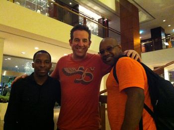 Hanging w/ Music Director and drummer for Rascal Flats and drumming mentor Chad Wright in Sydney Australia!
