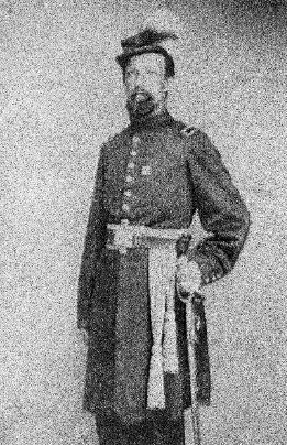 Daniel Blett seved as drillmaster for Company K of the original Bucktails. (Courtesy of Dr. Gary Grove)