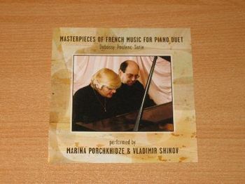CD- "Masterpieces of French music", 2001 To purchase this CD, please click "BUY" /Homepage/,and then click 'Masterpieces"
