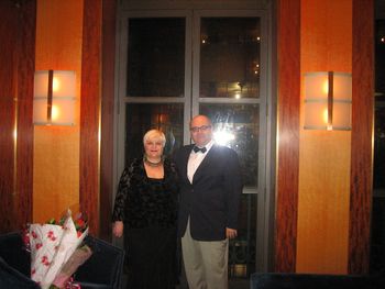 Piano Duet : Marina Porchkhidze & Vladimir Shinov- after their 30-Anniversary recital at Carnegie Hall. March 19th,2011
