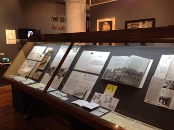 BillyX Display Case, Enacting the Text, Center for Book Arts, NYC, 2016-Photo: Nicolás Dumit Estévez