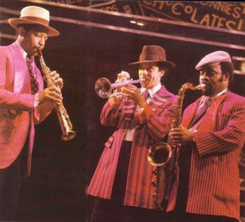 SHOW BUSINESS, I LOVE IT! " Bubbling Brown Sugar" (rent party scene) Eddie Alex, Cullen Knight, Bill Cody in Manchester, United Kingdom.